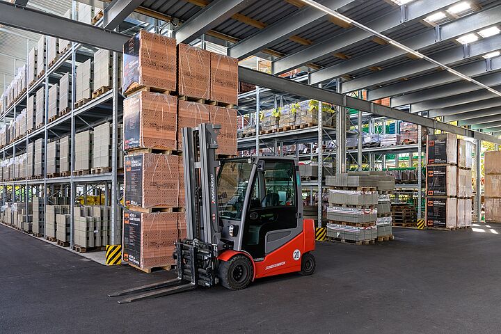 pallet racking with roof, galvanized