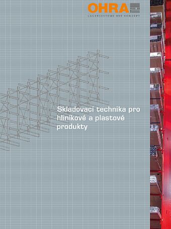 Skladovaci technika pro hlinikové a plastové produkty